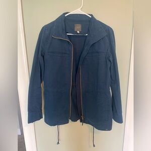 Blue canvas jacket